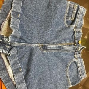 American Apparel Jean Shorts